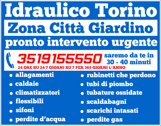 idraulico torino Zona Città Giardino idraulico torino Zona Città Giardino