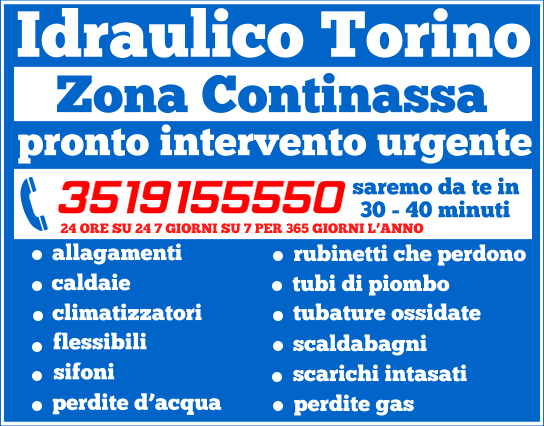 idraulico torino Zona Continassa idraulico torino Zona Continassa