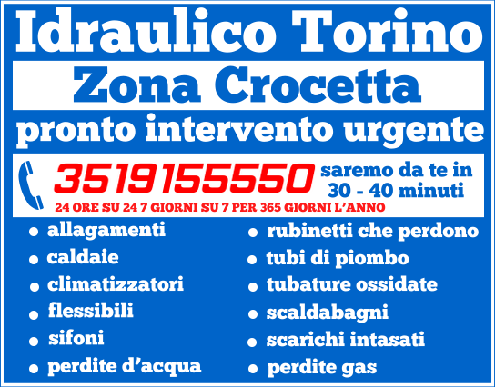 idraulico torino Zona Crocetta idraulico torino Zona Crocetta