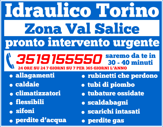 idraulico torino Zona Val Salice idraulico torino Zona Val Salice
