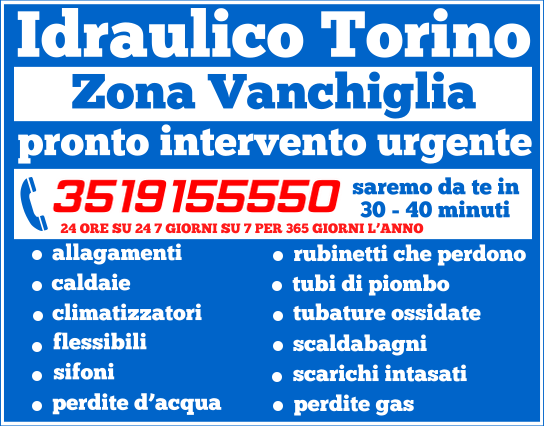 idraulico torino Zona Vanchiglia idraulico torino Zona Vanchiglia