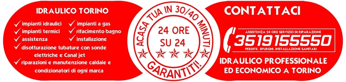 idraulico torino perdite