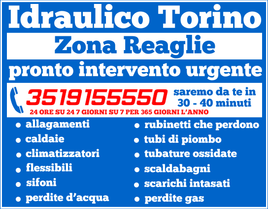 idraulico torino zona Reaglie idraulico torino zona Reaglie