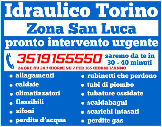 idraulico torino zona San Luca idraulico torino zona San Luca